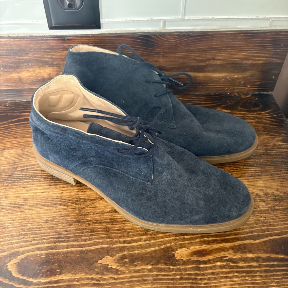 Hush Puppies Navy‎ Boots Size 9.5